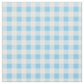 Gingham Check Print Stof (Close Up)