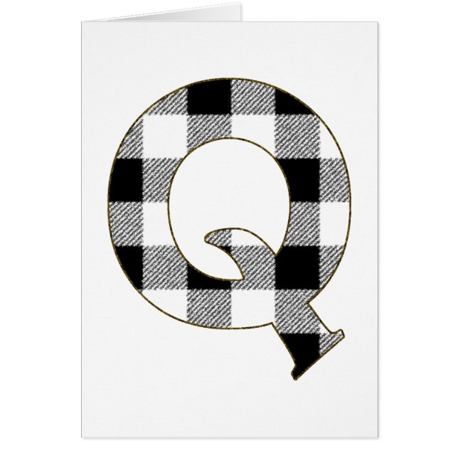 Gingham Check Q (Voorkant)