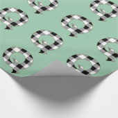 Gingham Check Q Cadeaupapier (Hoek)
