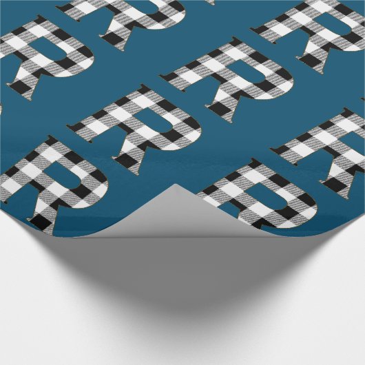 Gingham Check R Cadeaupapier (Hoek)