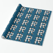 Gingham Check R Cadeaupapier (Uitgerold)