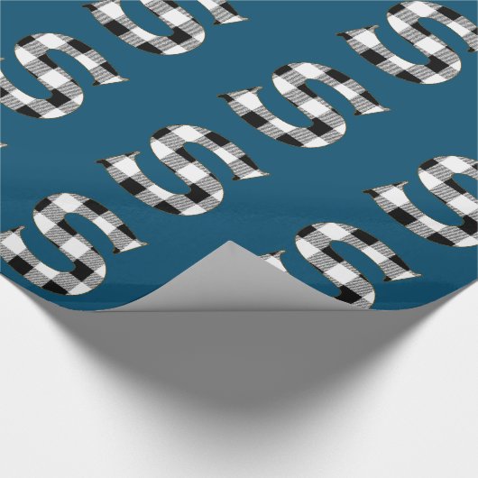 Gingham Check S Cadeaupapier (Hoek)