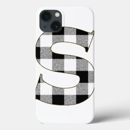 Gingham Check S Case-Mate iPhone Case (Achterkant)