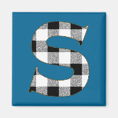 Gingham Check S Magneet (Voorkant)