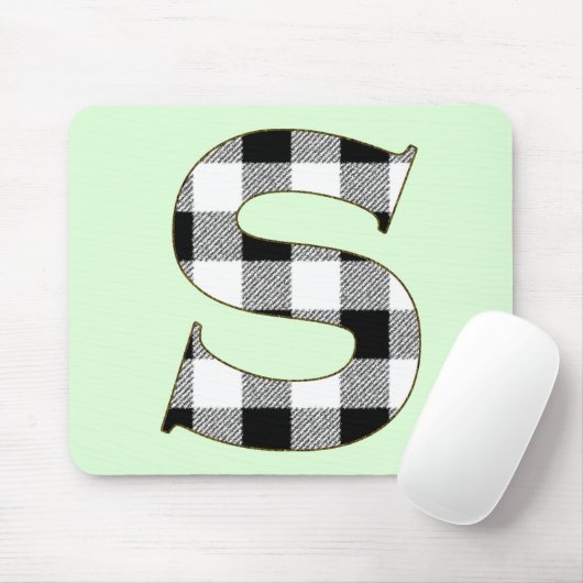 Gingham Check S Muismat (Met muis)
