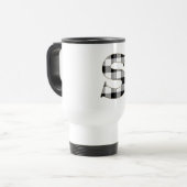 Gingham Check S Reisbeker (Voorkant links)