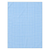 Gingham Check Tablecloth | Blauwe en witte control Tafelkleed (Voorkant)