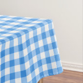 Gingham Check Tablecloth | Blauwe en witte control Tafelkleed (Voorbeeld)