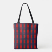 Gingham Check Tas (Achterkant)