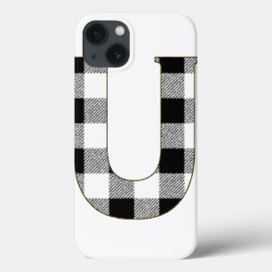 Gingham Check U iPhone 13 Hoesje