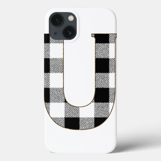 Gingham Check U Case-Mate iPhone Case (Achterkant)