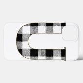 Gingham Check U Case-Mate iPhone Case (Achterkant (horizontaal))