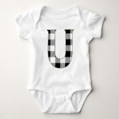 Gingham Check U Romper (Voorkant)
