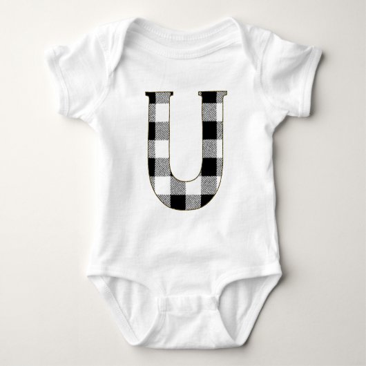 Gingham Check U Romper (Voorkant)