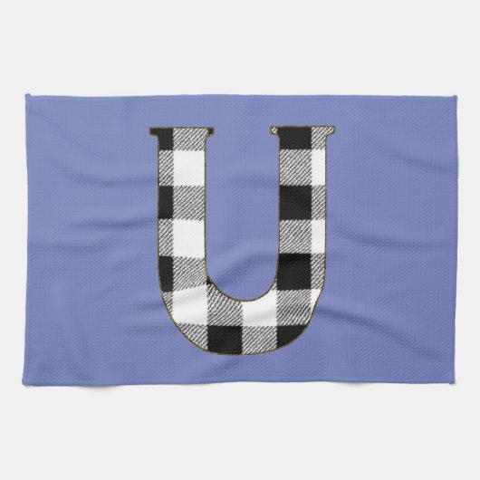 Gingham Check U Theedoek (Horizontaal)
