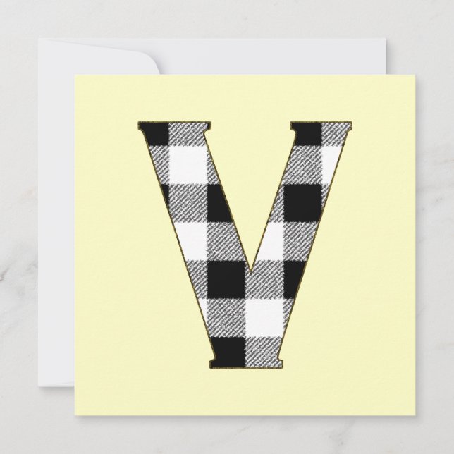 Gingham Check V (Voorkant)
