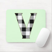 Gingham Check V Muismat (Met muis)