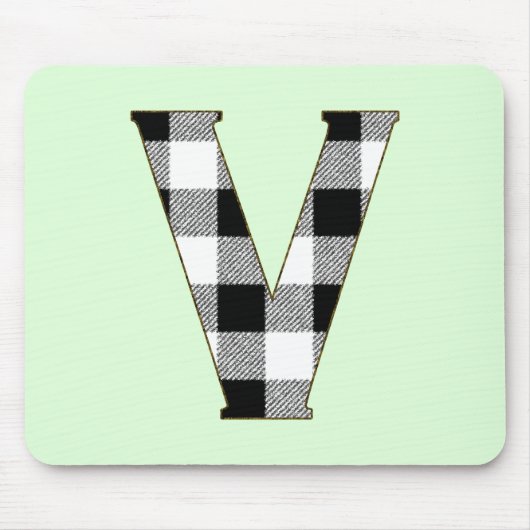 Gingham Check V Muismat (Voorkant)