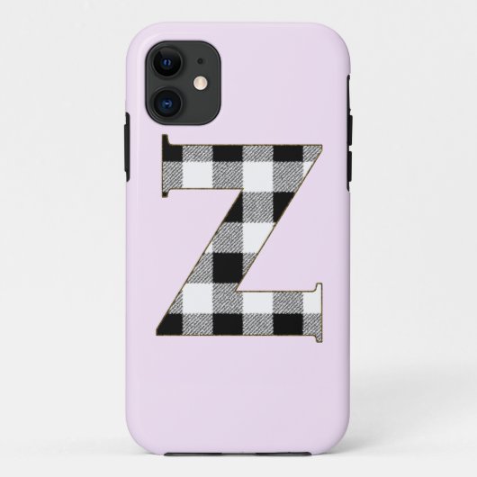 Gingham Check Z Case-Mate iPhone Case (Achterkant)