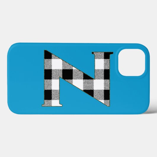 Gingham Check Z Case-Mate iPhone Case (Achterkant (horizontaal))