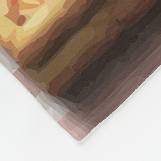 gingham Chicwffles blanket Fleece Deken (Hoek)