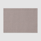 Gingham-Chocolate-Brown-Tissue Wrapping Paper Tissuepapier (Voorkant)