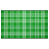 Gingham Controleer groene en witte stof (Fat Quarter)