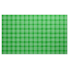 Gingham Controleer groene en witte stof