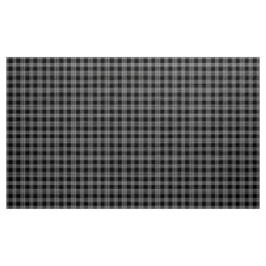 Gingham Controleer zwart-wit stof (Yard (91,4 cm))