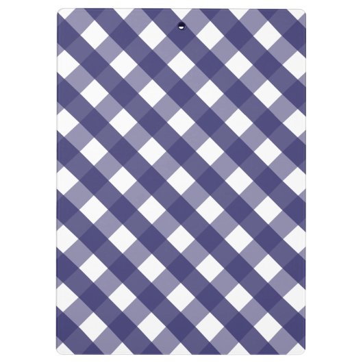 Gingham Crab - Gepersonaliseerd klembord (Achterkant)