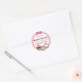 Gingham Cupcakes Stickers (Envelop)