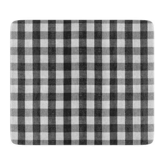 Gingham Cutting/Charcuterie Board Snijplank (Voorkant)