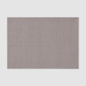 Gingham-Dark-Brown-Tissue Wrapping Paper Tissuepapier (Voorkant)