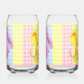 Gingham Dieren Soda Glas (Rechts)