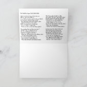 Gingham Dog en Calico Cat Feestdagen Kaart (Binnen)