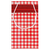 Gingham en Bow Klein Cadeauzakje (Achterkant)