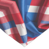 Gingham en Glorie Lange Tafelloper (Hoek)