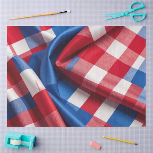 Gingham en Glorie Tissuepapier (Craft)