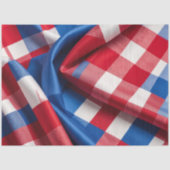 Gingham en Glorie Tissuepapier (Voorkant)