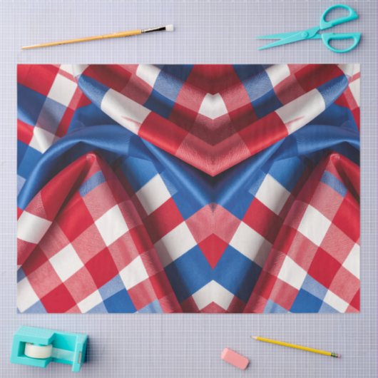 Gingham en Glorie Tissuepapier (Craft)