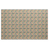 Gingham Fruit Motief Stof (Yard (91,4 cm))
