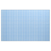 Gingham Gecontroleerd Patroon | Blauw en wit Stof (Yard (91,4 cm))