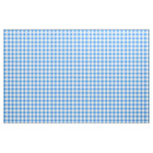 Gingham Gecontroleerd Patroon | Blauw en wit Stof (Fat Quarter)