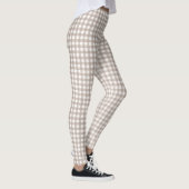 Gingham gecontroleerd patroon leggings (Rechts)