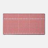 Gingham Geruit Bureaumat (Voorkant)