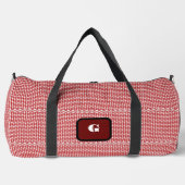 Gingham Geruit Customize Plunjezak (Voorkant)