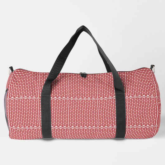 Gingham Geruit Customize Plunjezak (Achterkant)