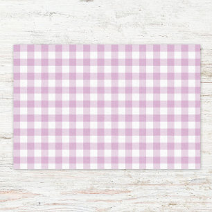 Gingham geruite patroon in pastelkleuren tissuepapier