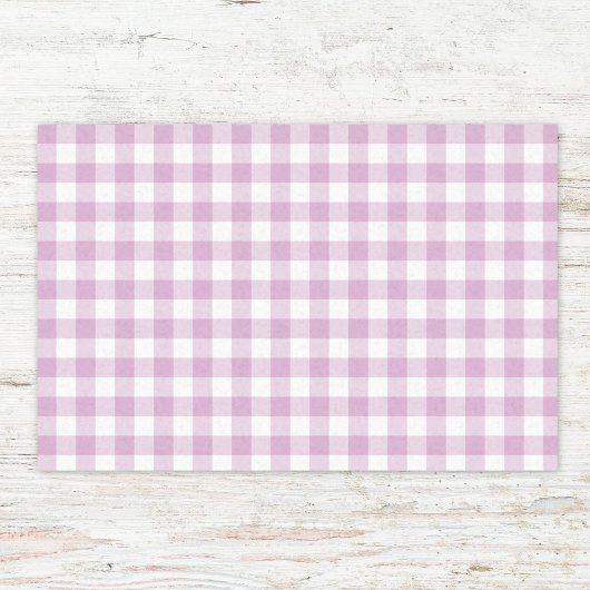Gingham geruite patroon in pastelkleuren tissuepapier