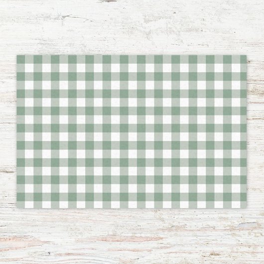 Gingham geruite patroon in pastelkleuren tissuepapier